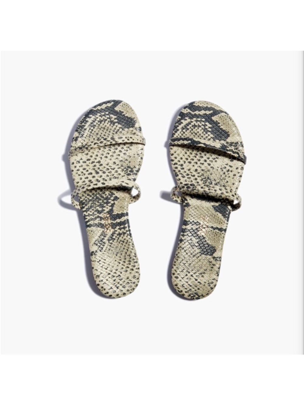 TKEES Gemma Exotic Sandals In  Women’s 10 NWOT
